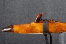 Russian Olive Native American Flute, Minor, Mid F#-4, #Q11F (8)